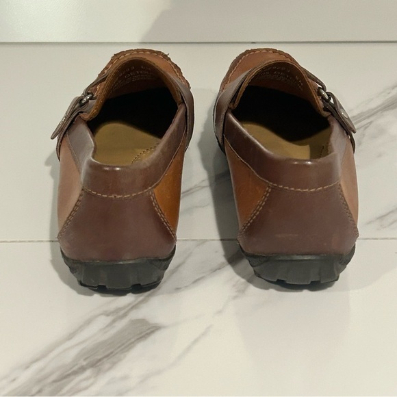 Bass Two-Tone Leather Loafers Size 6 - Picture 3 of 6